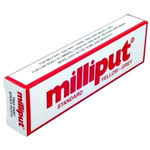 Milliput Standard Yellow-Grey 2-Part Self Hardening Putty